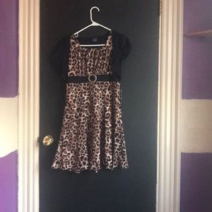 Cheetah dress
